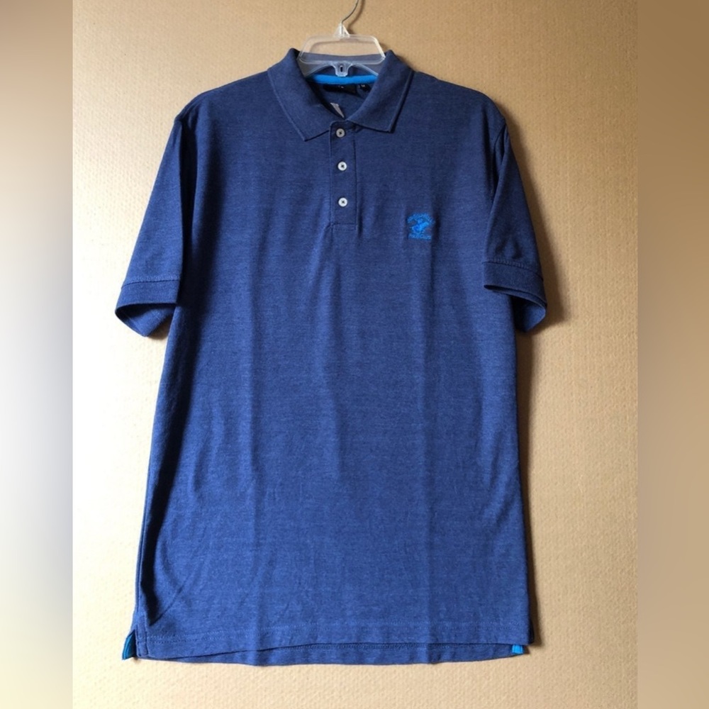 Beverly Hills Polo Club Short Sleeves Polo Shirt Size M